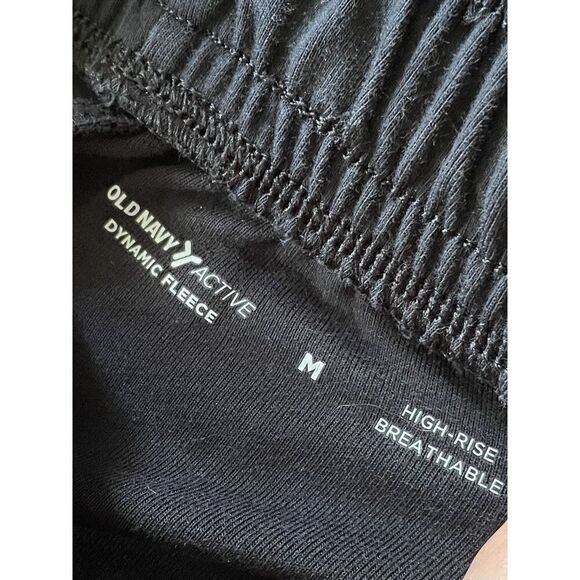 OLD NAVY ACTIVE DYNAMIC FLEECE HIGH RISE BREATHABLE ZIP POCKETS WOMENS PANTS M - Picture 3 of 9